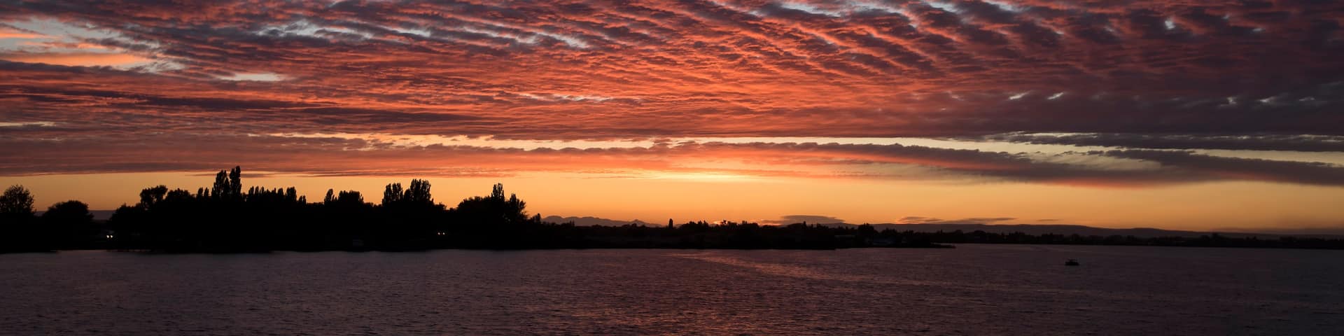Moses Lake, Washington sunset