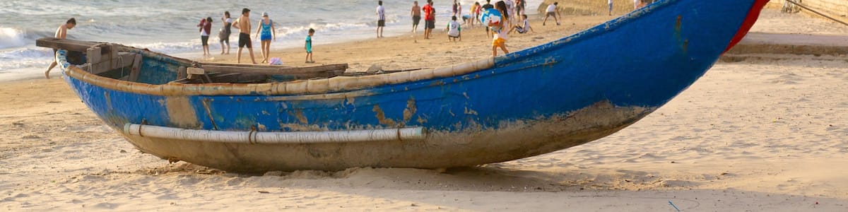 Vung Tau which includes boating and a sandy beach