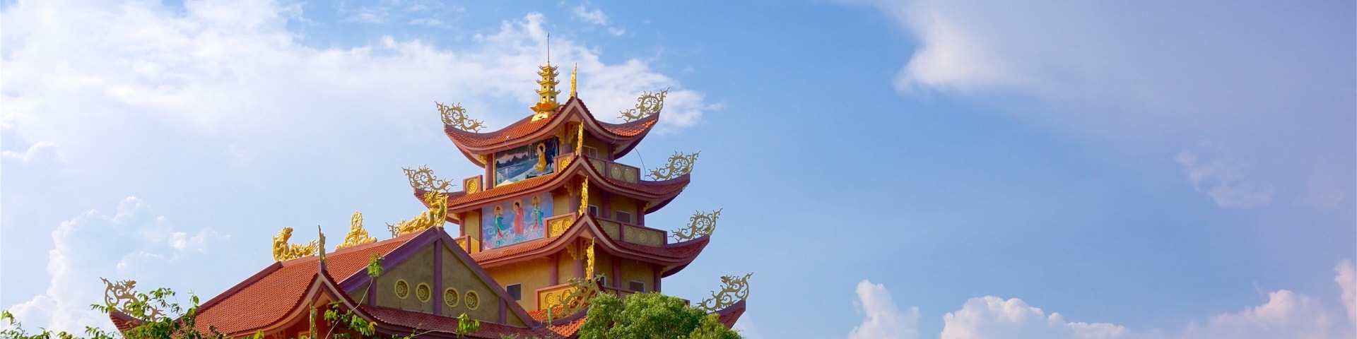 Vietnam showing heritage architecture