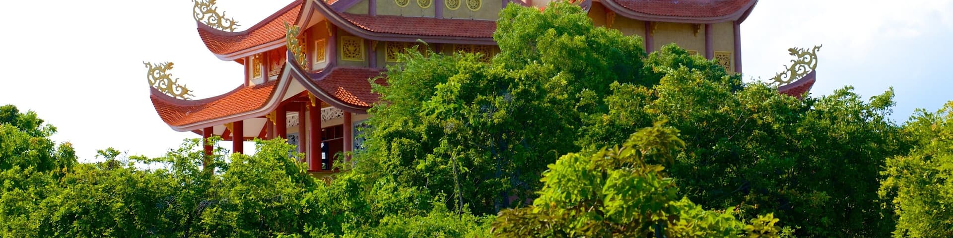 Long Hai which includes a temple or place of worship