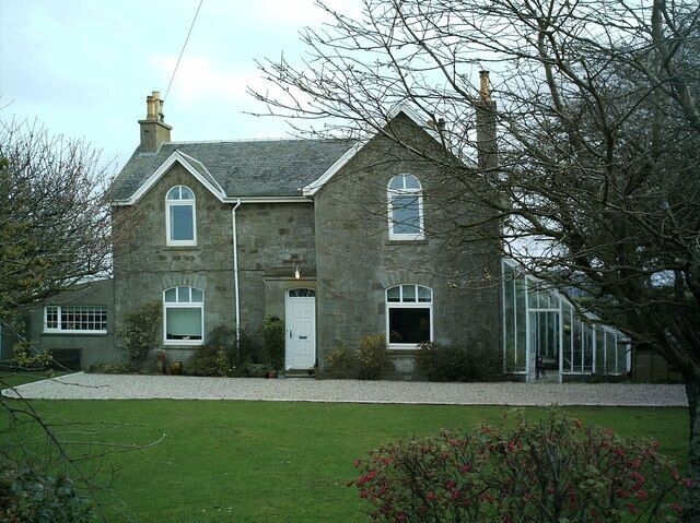 Nethermuir Farm House Nethermuir Farm House, on the B749 almost where it joins the A78