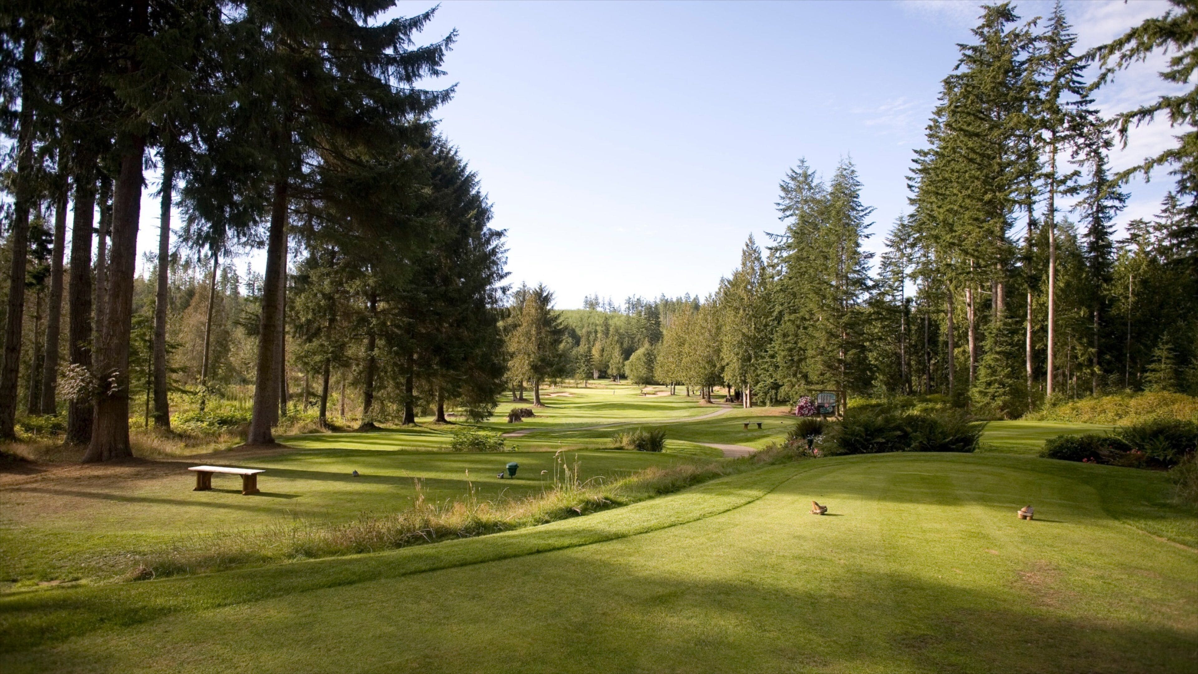 Washington Coast which includes golf