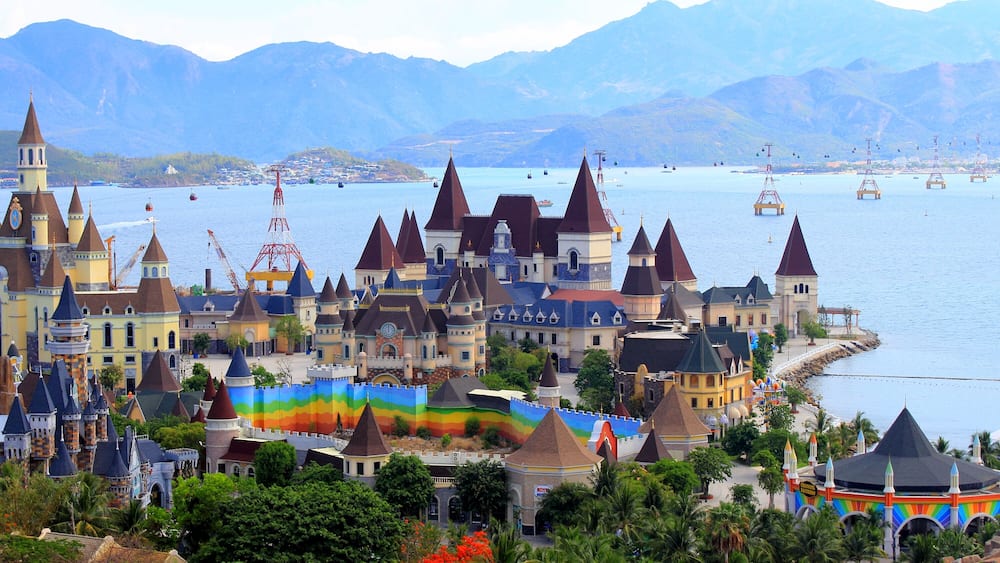 Vinperl Island and view of the city of Nha Trang. Vietnam; Shutterstock ID 1451189894; Purchase Order: SP-2378; Order Number: Vietnam/Phuket Go Guides Dec 19; Client/Licensee: Hotels.com - Lee Ban Tw