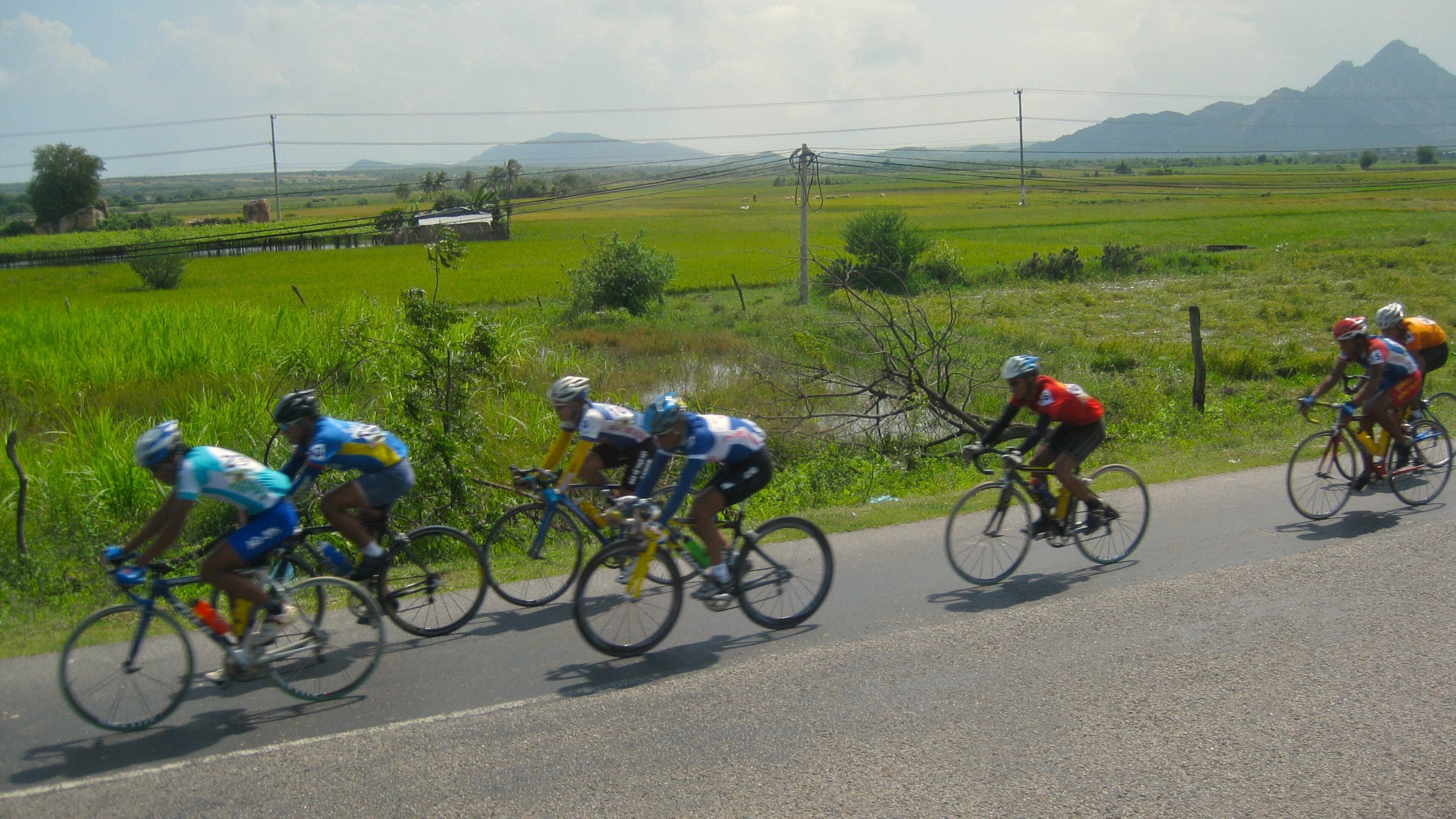 Nha Trang featuring a sporting event, road cycling and tranquil scenes