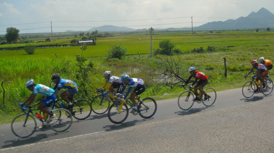 Nha Trang featuring a sporting event, road cycling and tranquil scenes