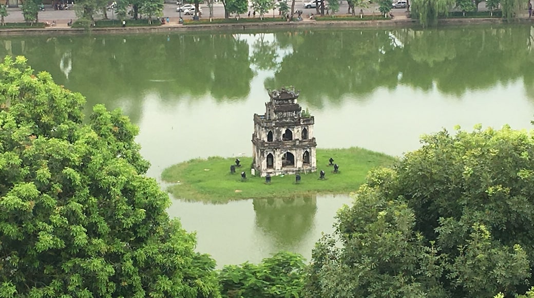View from our Apricot Hotel Hanoi