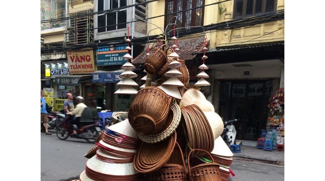 Basket street vendors.