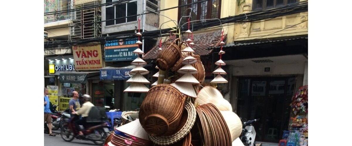 Basket street vendors.