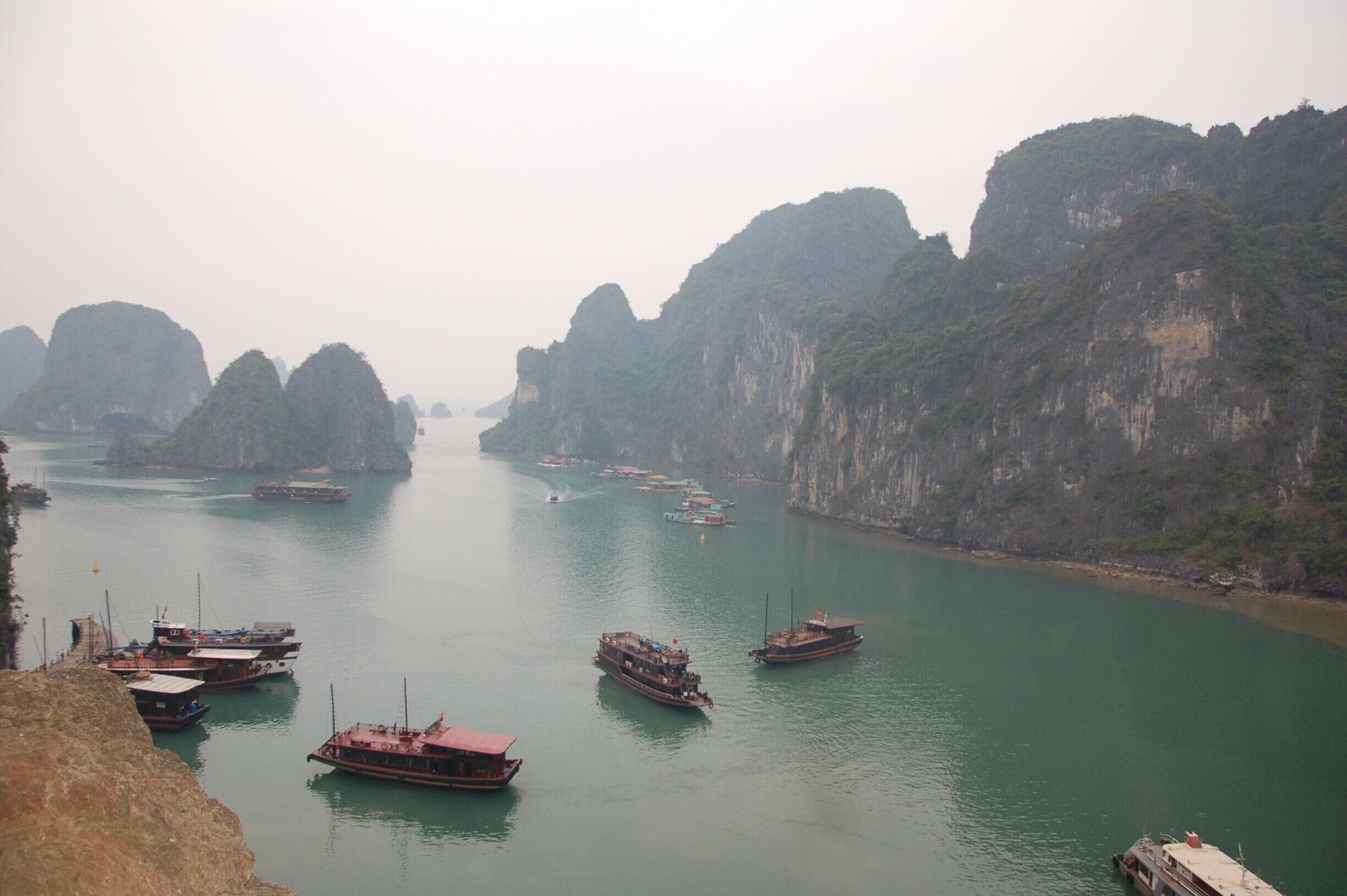 Mystical Bay: UNESCO world heritage and part of the 7 wonders of nature. If time permits, do an overnight trip in one of the boats for an amazing experience