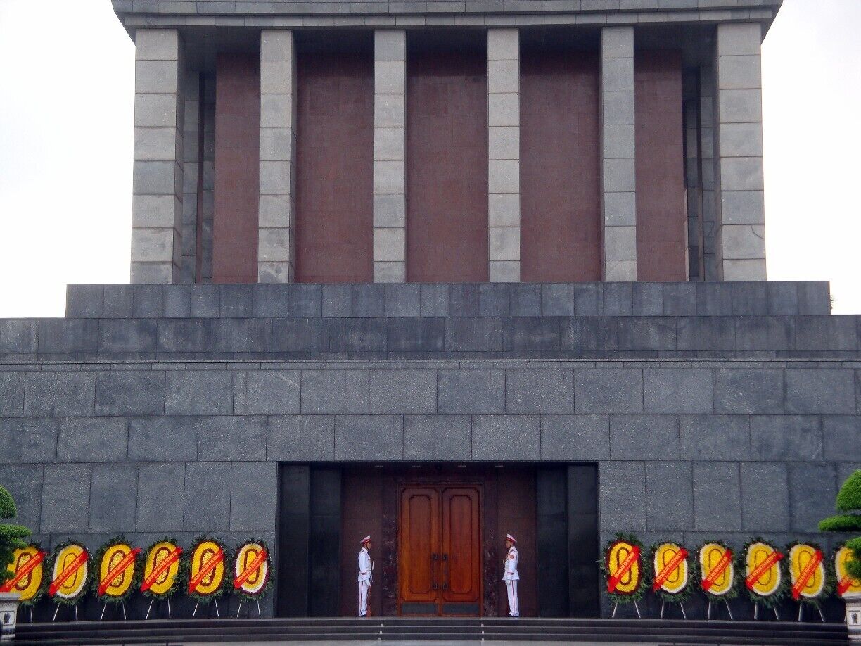 Ho Chi Minh's crib in Hanoi