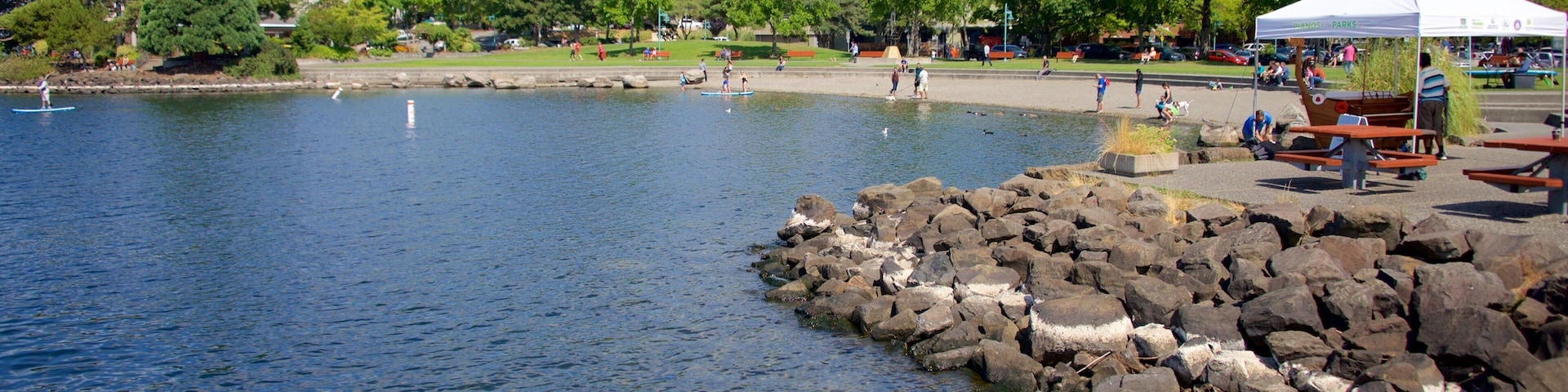 Puget Sound showing rugged coastline and general coastal views