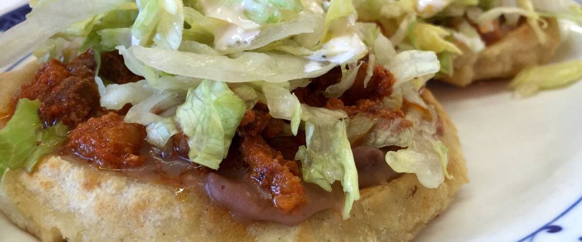 Thick home made sopes and quesadillas anchor this authentic Mexican dive.