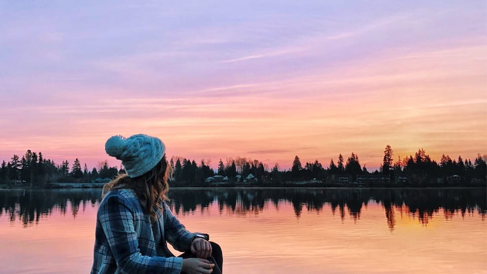 Every time I’m my way to North Cascades on Sunday mornings, I stop by Silver Lake to catch the sunrise. I’ve learned to time it so that I make it there for sunrise and it honestly never disappoints. It’s a beautiful park with plenty of activities especially when it’s warmer out. I highly recommend stopping by when you’re in the area!