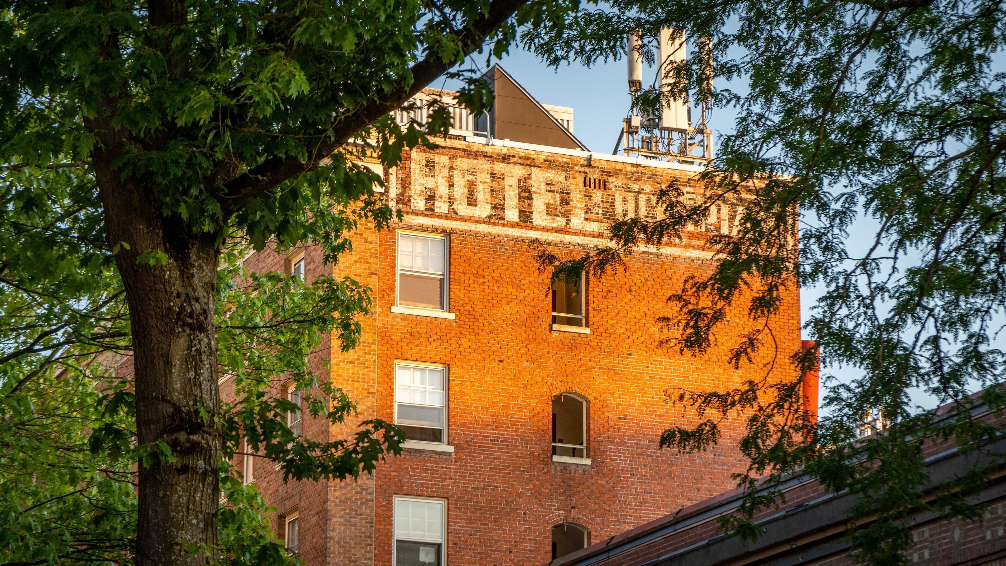 Olympia which includes signage