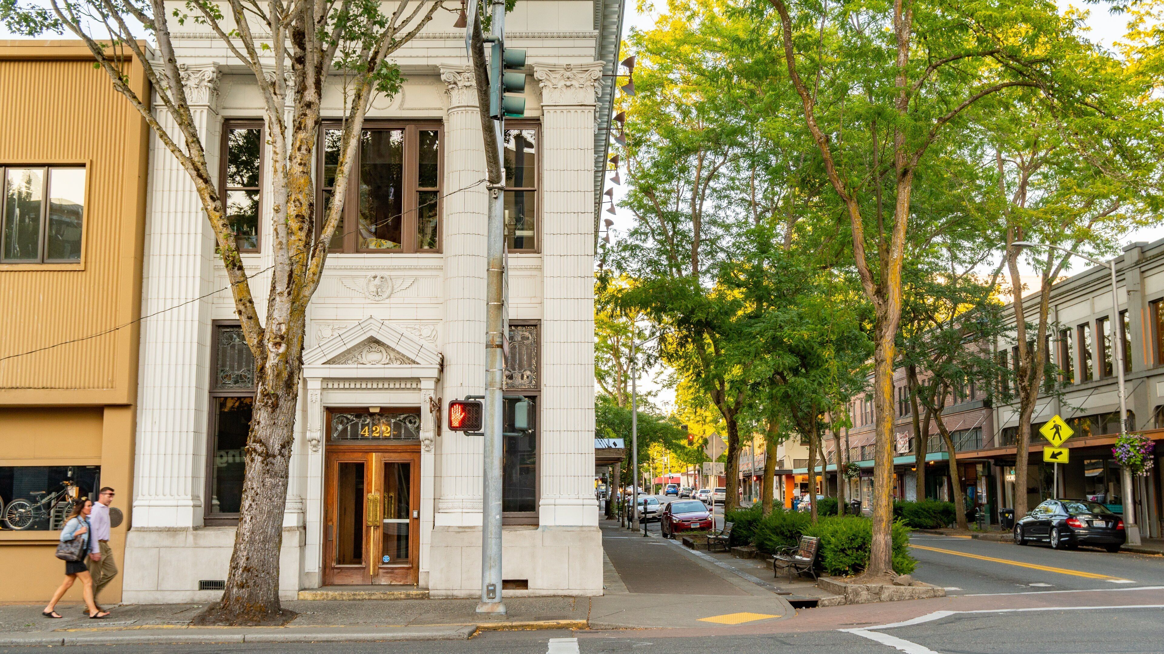 Olympia which includes street scenes as well as a couple