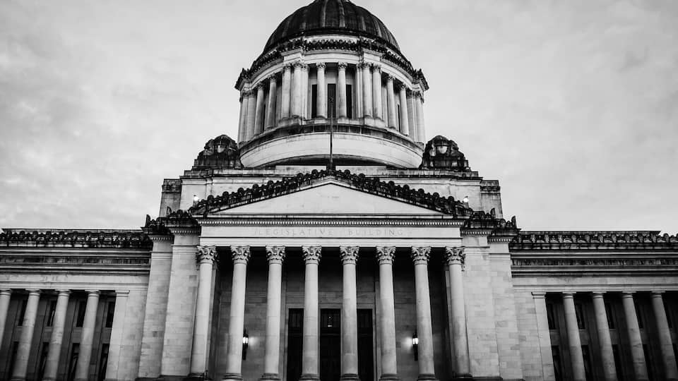 Nice evening in Olympia.