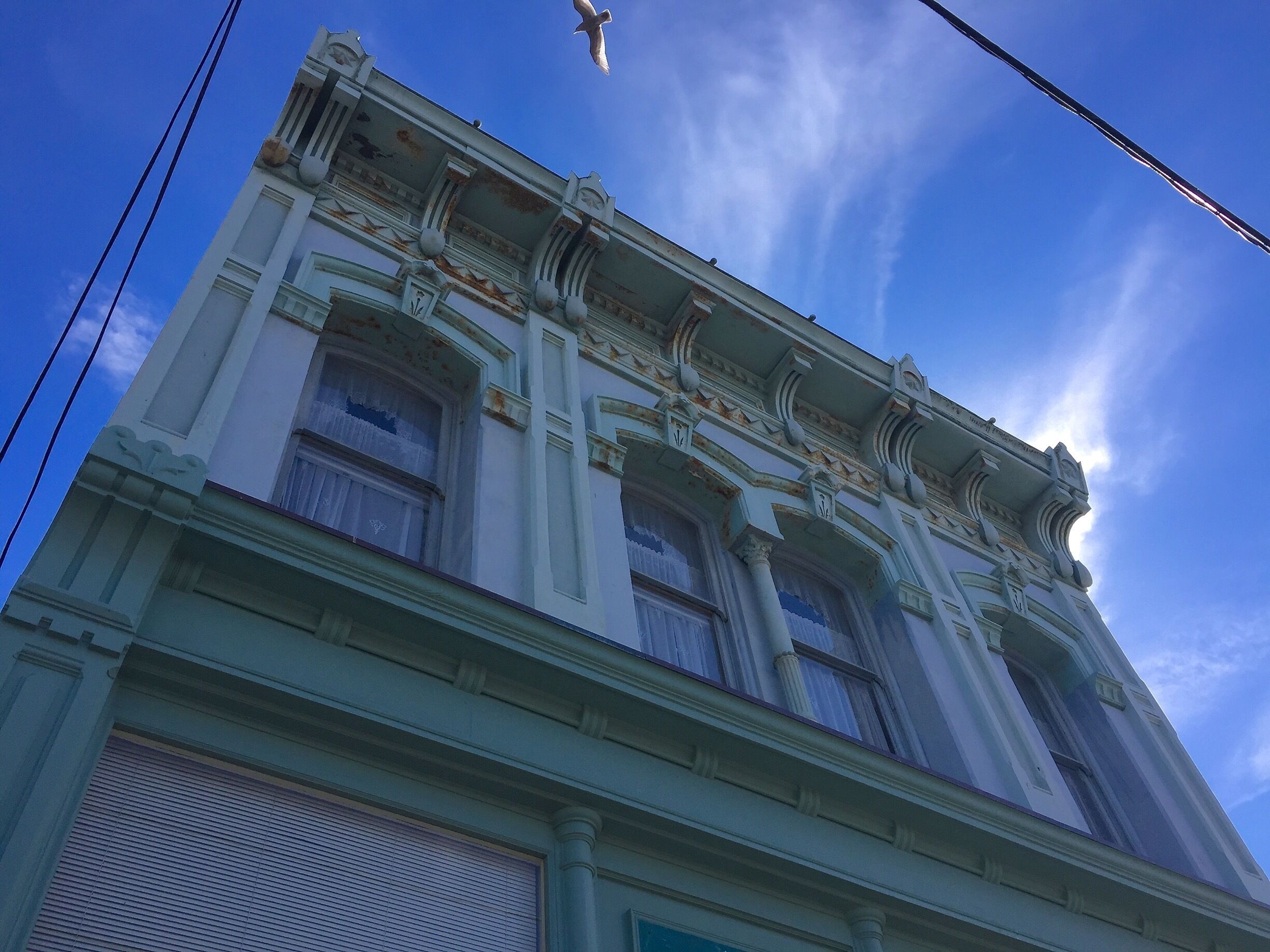 Port Townsend, Washington. Beautiful buildings from the late 1800s still stand. The town was built in anticipation of a railroad that never came. 