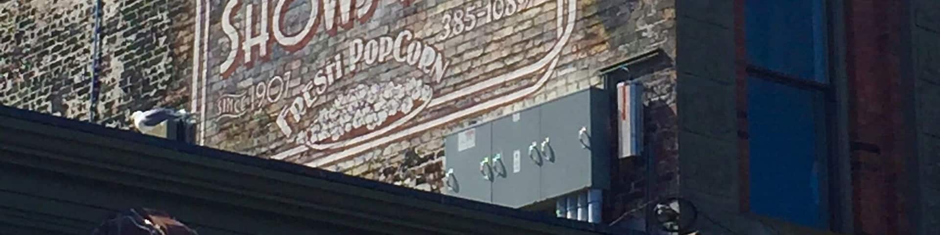 The Rose Theater is still a functioning theater in Port Townsend.