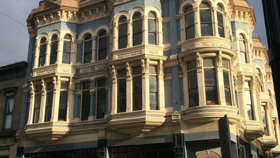 Built in 1889, the structure is now undergoing renovations to the interior, overseen by a corporation comprised of family members descended from the original owners.