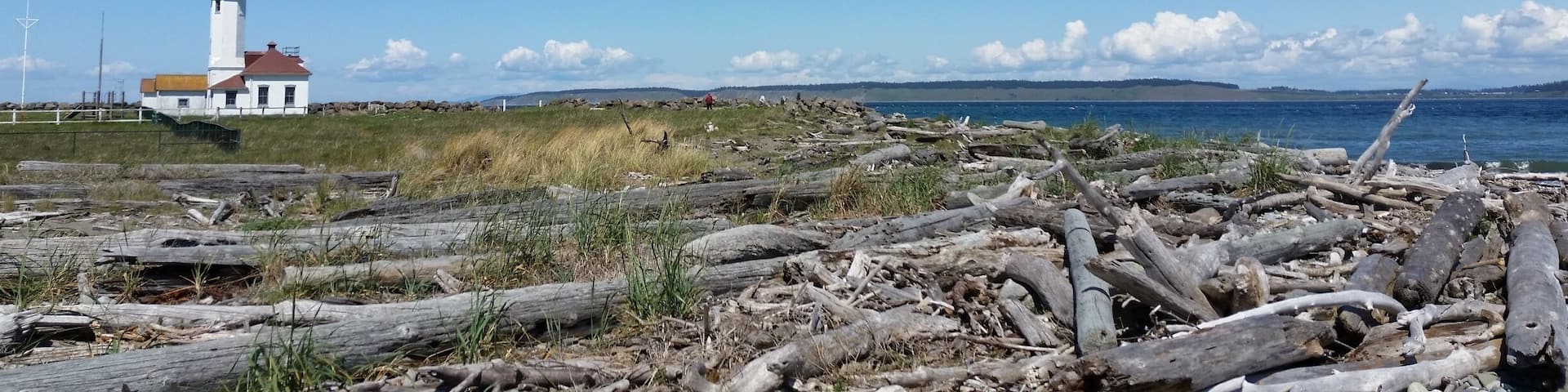 The lighthouse at Fort Warden. You can stay the night here too! #LifeAtExpedia