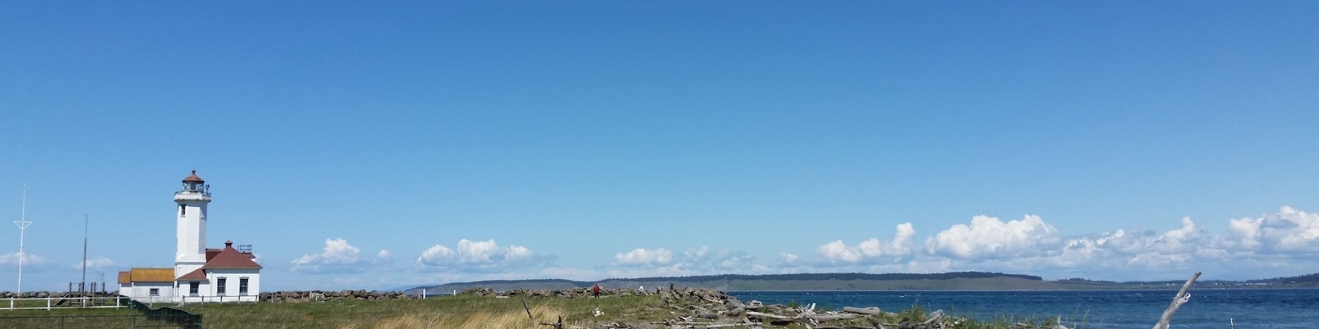 The lighthouse at Fort Warden. You can stay the night here too! #LifeAtExpedia