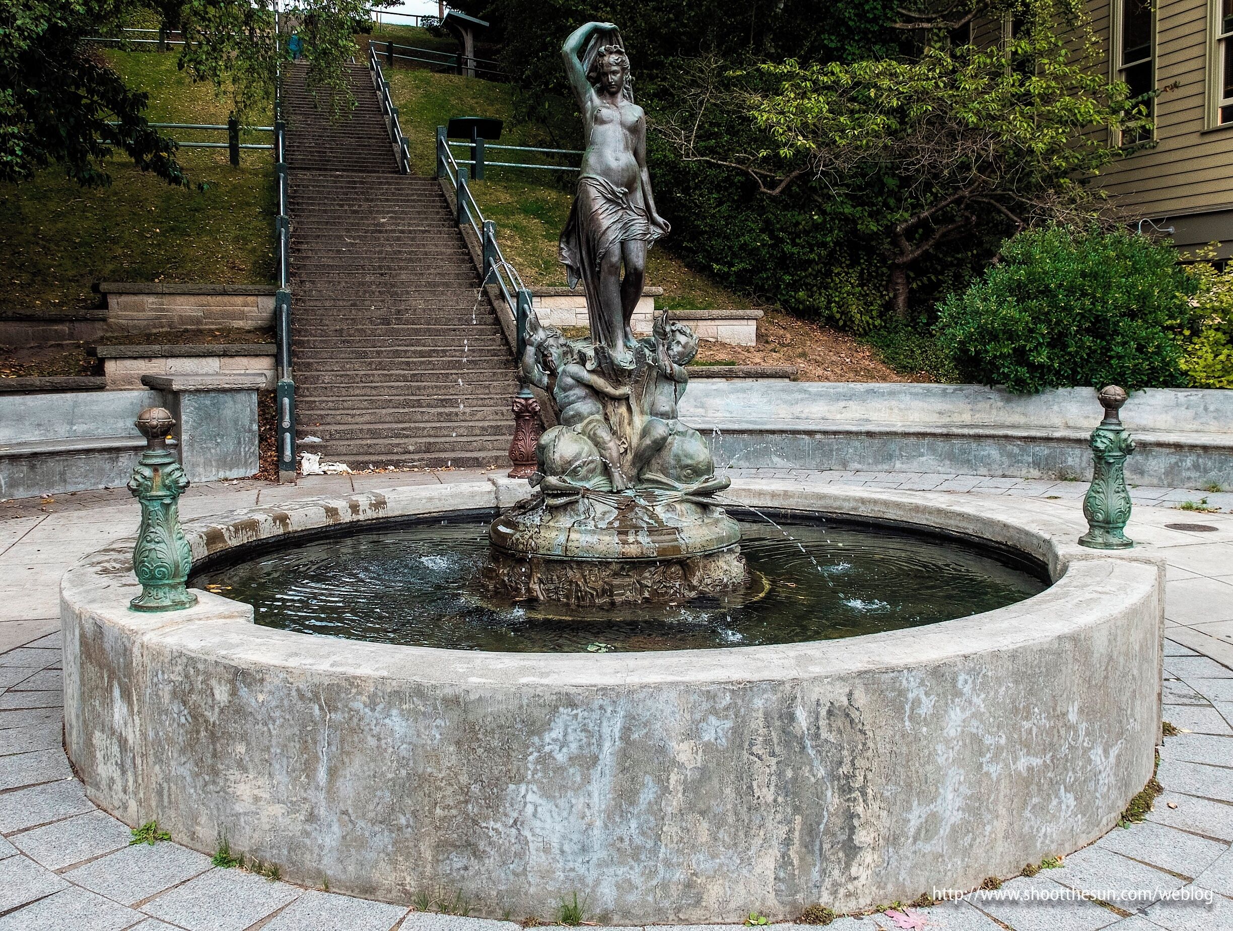 Haller Fountain

This is actually my second post for this fountain.  The last one was taken over a year ago and rendered in B&W.

What a difference a year makes.