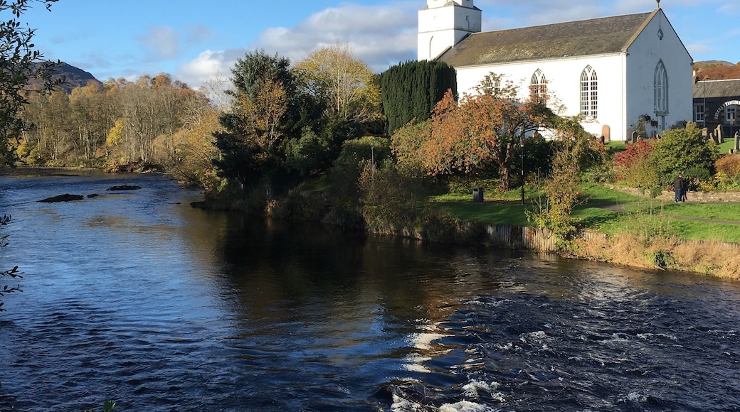 Comrie church, crieff in Scotland