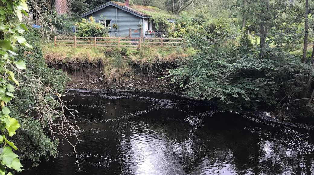 By the river lednock a beautiful home