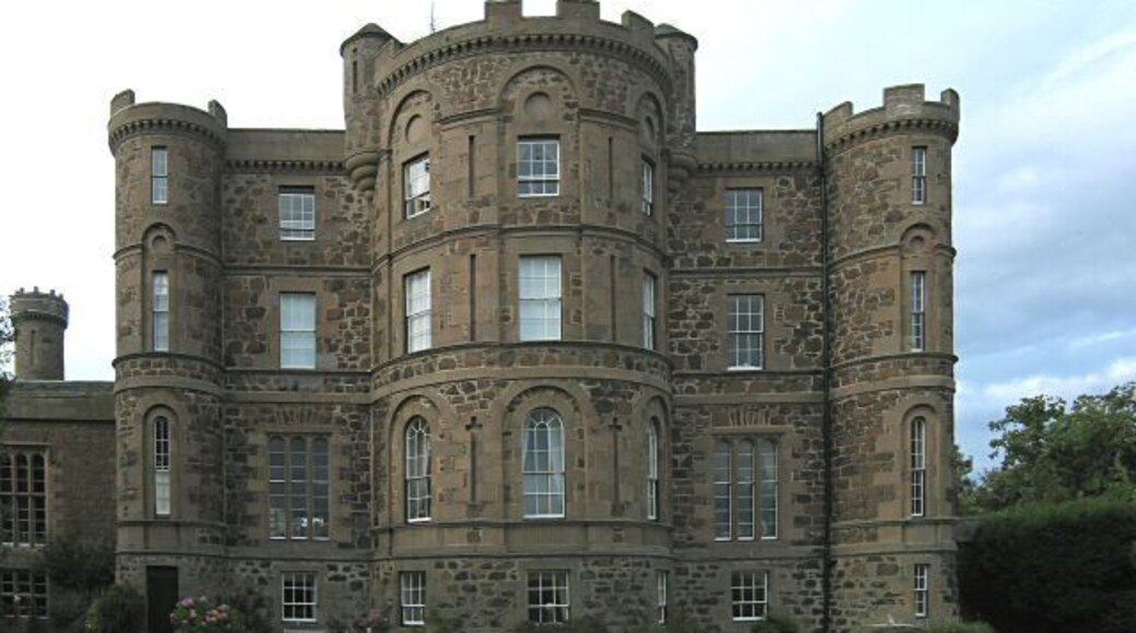Pitfour Castle, St Madoes, Perthshire, Scotland, designed by Robert Adam, 1764.