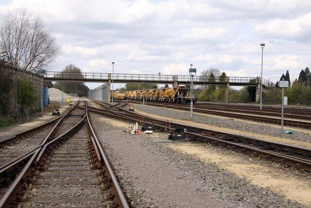 Footbridge over the railway at Hinksey