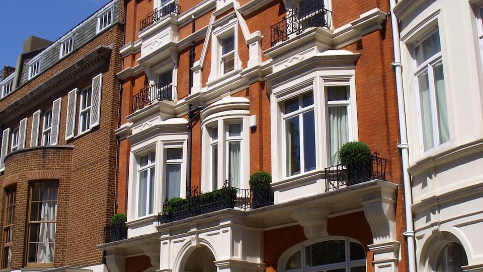 Expensive mayfair house, london