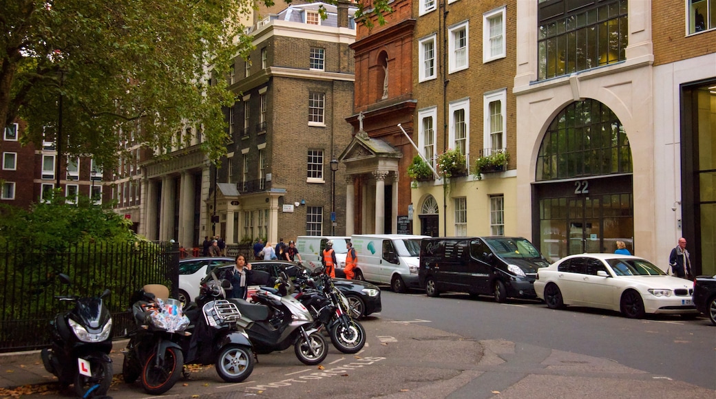 Soho som visar gatuliv