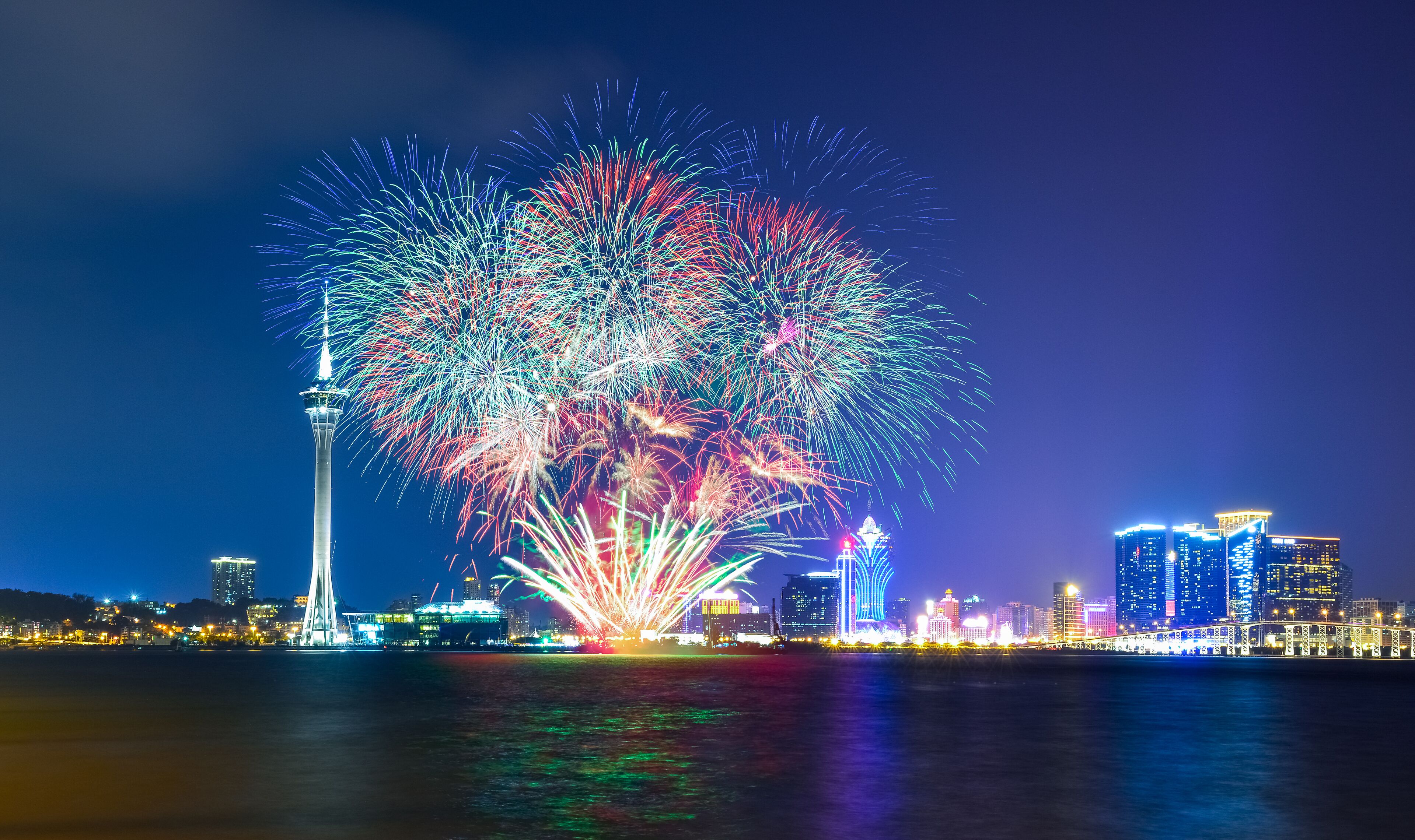 Fireworks of Macau, Shutterstock ID 477749485, Purchase Order: SP-2131, Order Number: SP-2131 Creative Partnership Macao site, Client/Licensee: Expedia Media Solutions, Other: Elena Smith