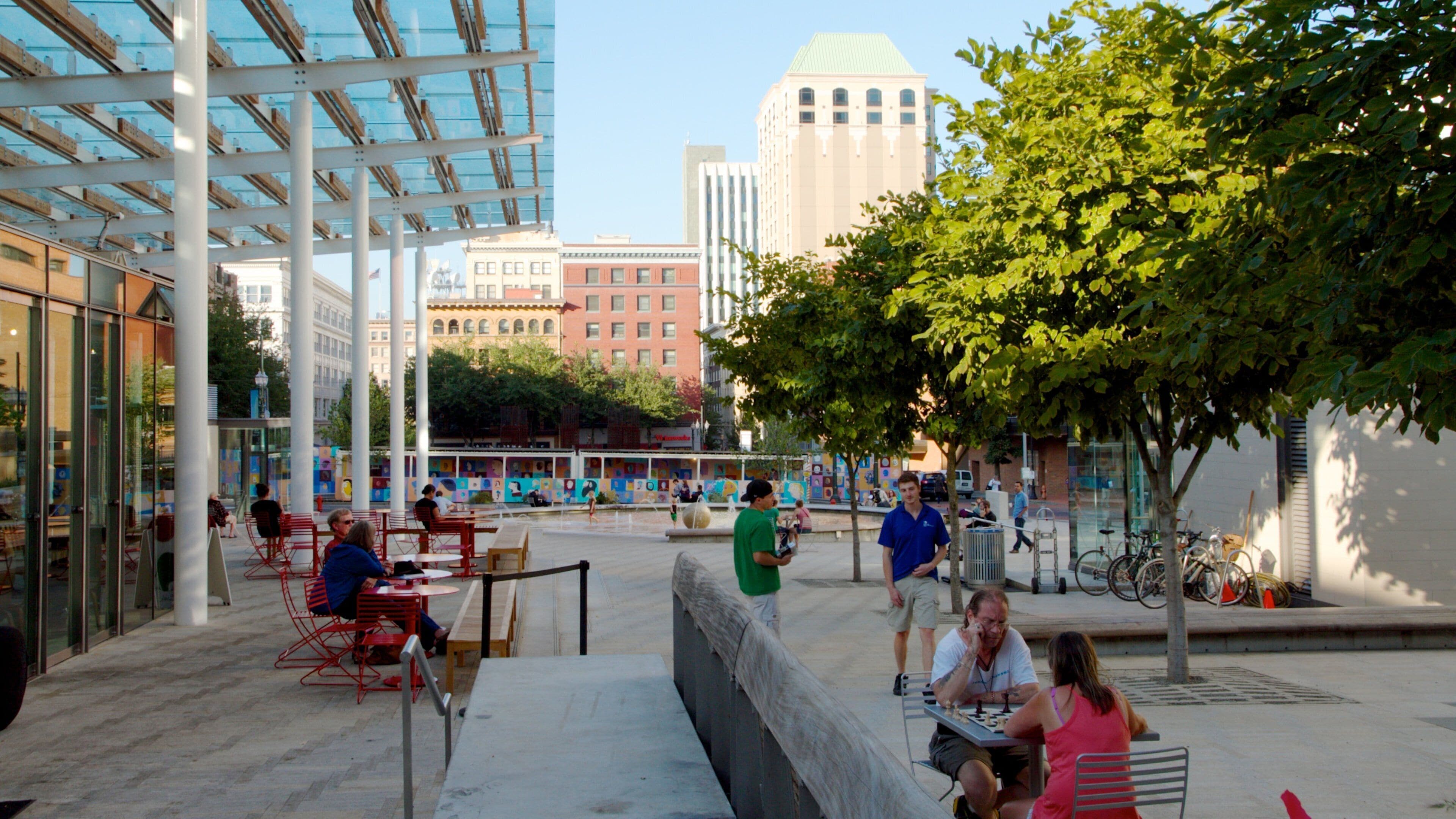 Centrala Portland presenterar en stad och gatuliv