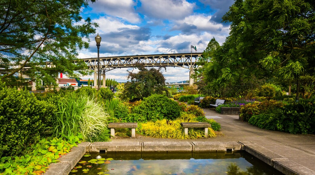 Gardens at the South Waterfront Park in Portland, Oregon.; Shutterstock ID 275634905