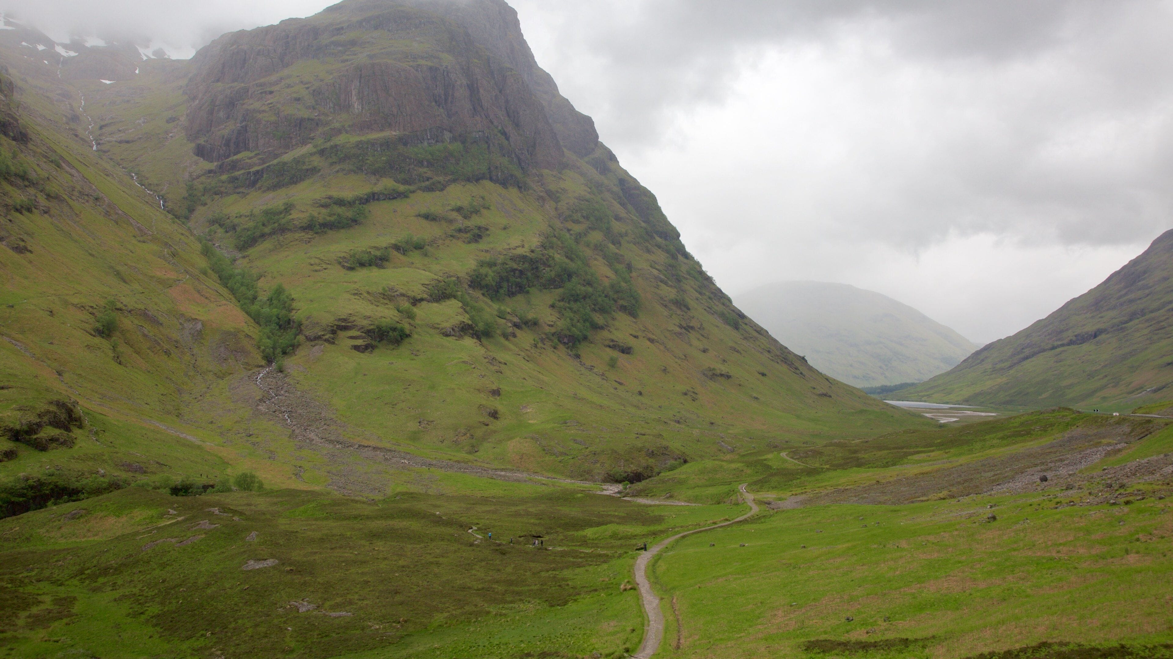 Glencoe which includes tranquil scenes and mountains