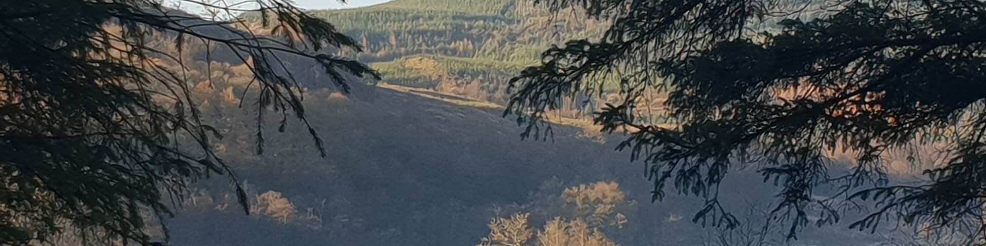 Beautiful autumn colours at loch ard