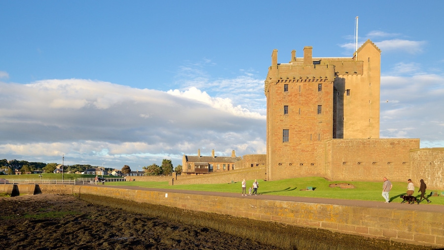 Broughty Ferry which includes a castle