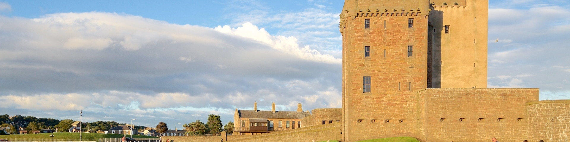 Broughty Ferry featuring a castle