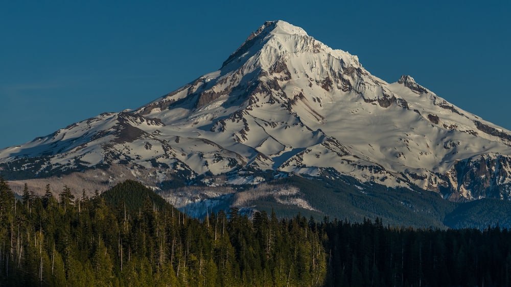 Panorama of Mt Hood - Oregon