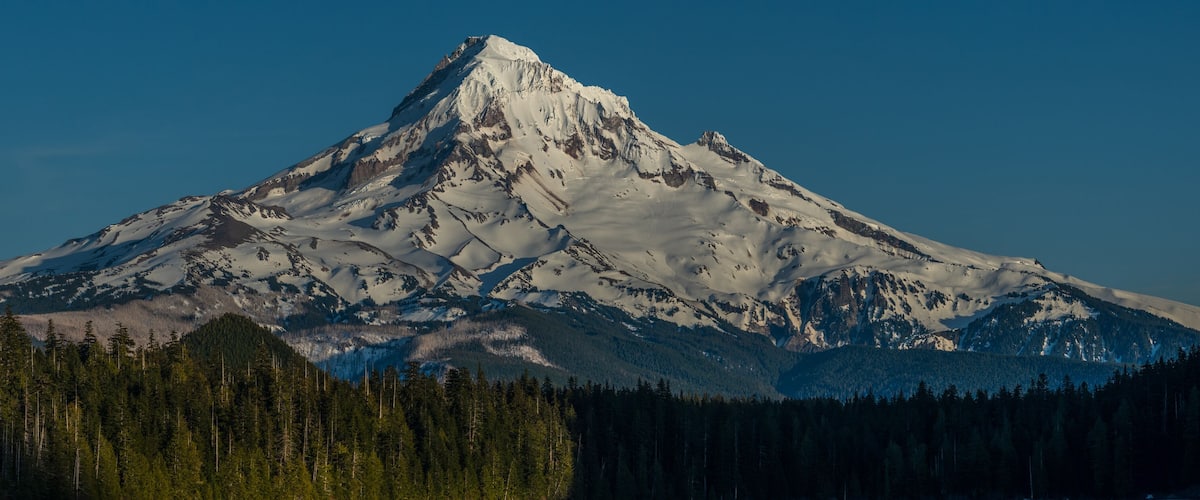 Panorama of Mt Hood - Oregon