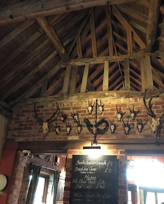 This old pub is in Bracknell is a wonderful place to meet with the family for a Sunday lunch.