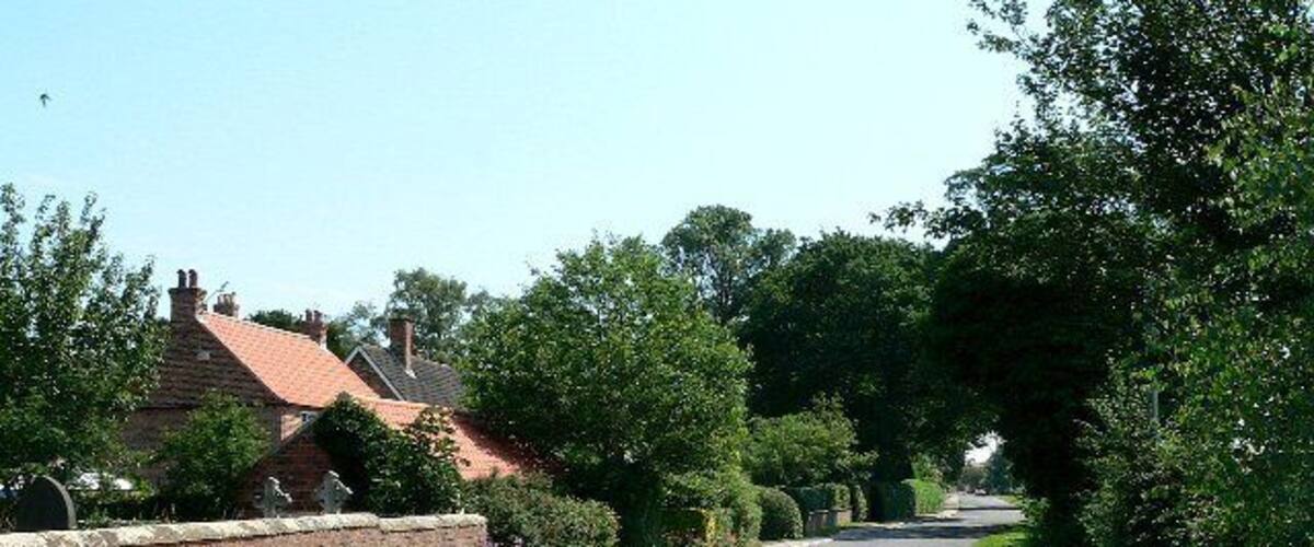 The Street leading from Skipwith to Little Skipwith.