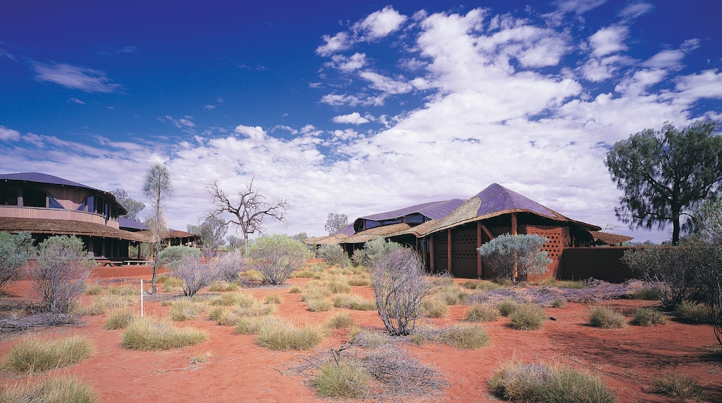 Uluru-Kata Tjuta National Park featuring desert views