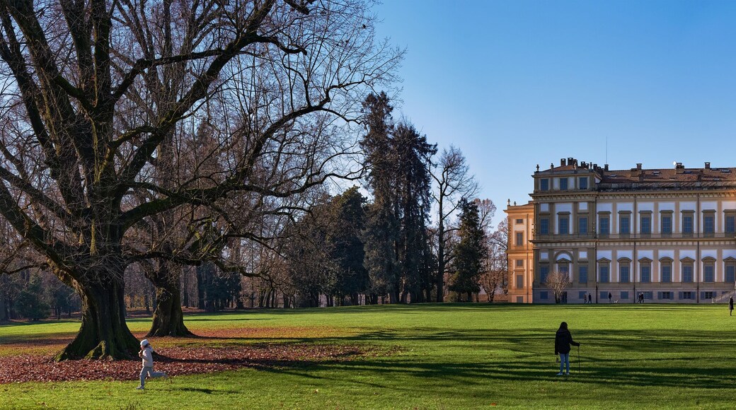 Villa Reale di Monza, panoramic rear view