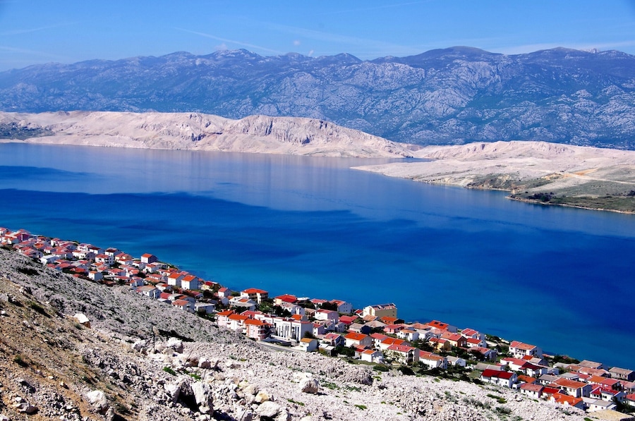 Pag Town , Pag Island , Croatia