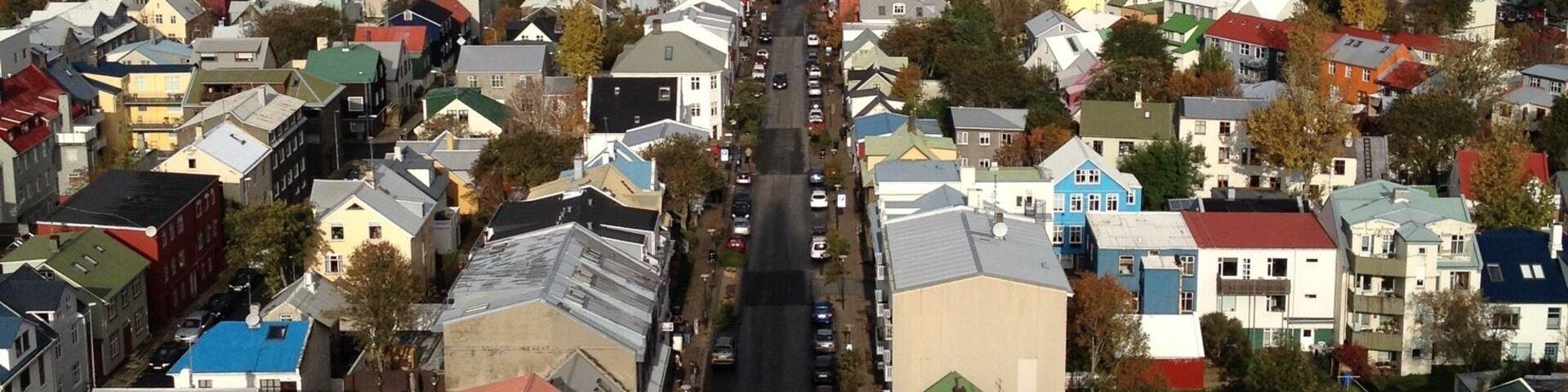 Amazing views at the northern most capital of the world! #iceland