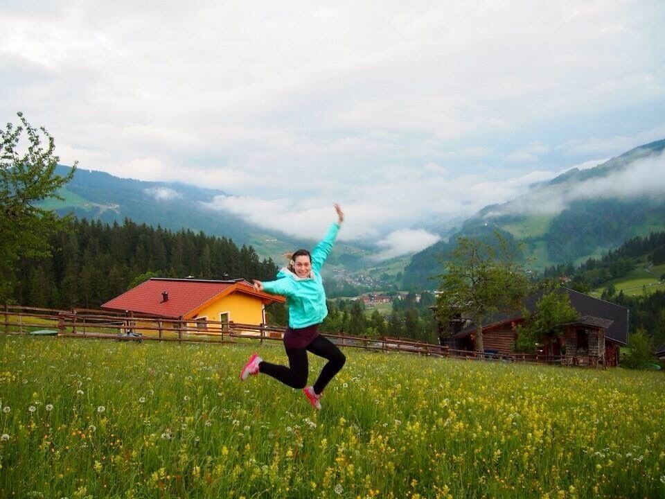 Hiking in the Austrian Alps from summer '14. I loved it out there. So peaceful!