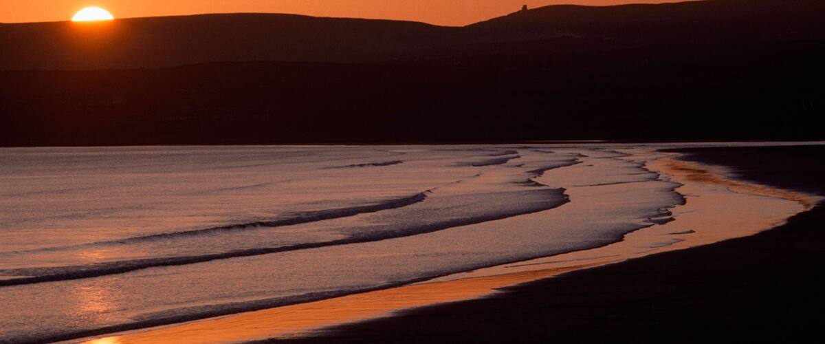 Seashore Sunset, Lahinch, County Clare, Ireland