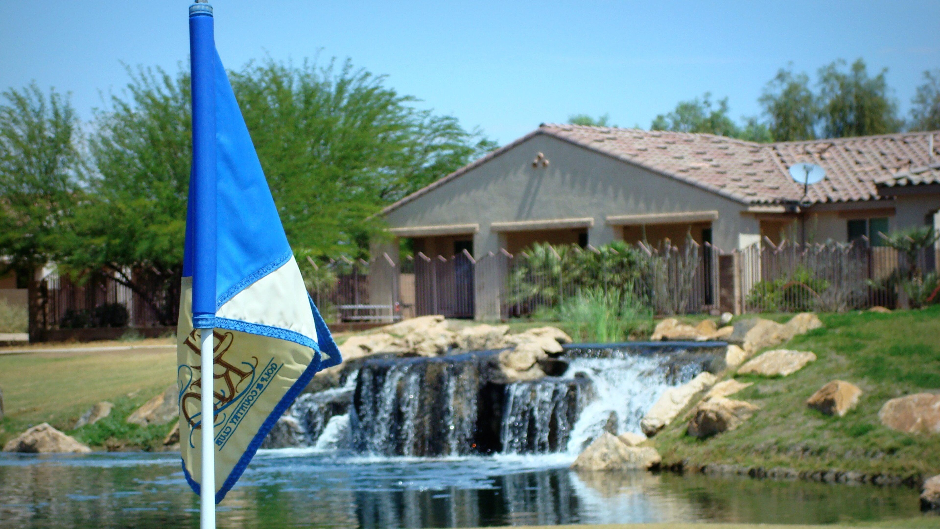 Bullhead City which includes a pond